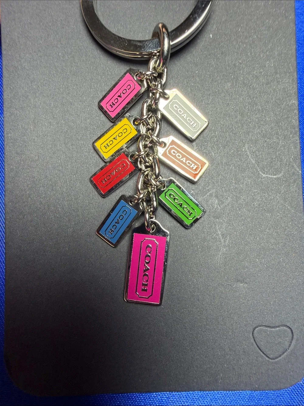 Coach keychain multiple